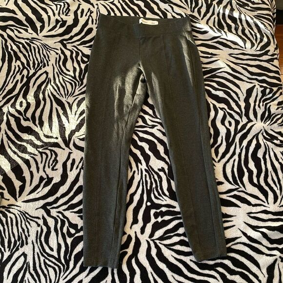 Old navy Stevie high rise grey thick leggings size small - Picture 2 of 5